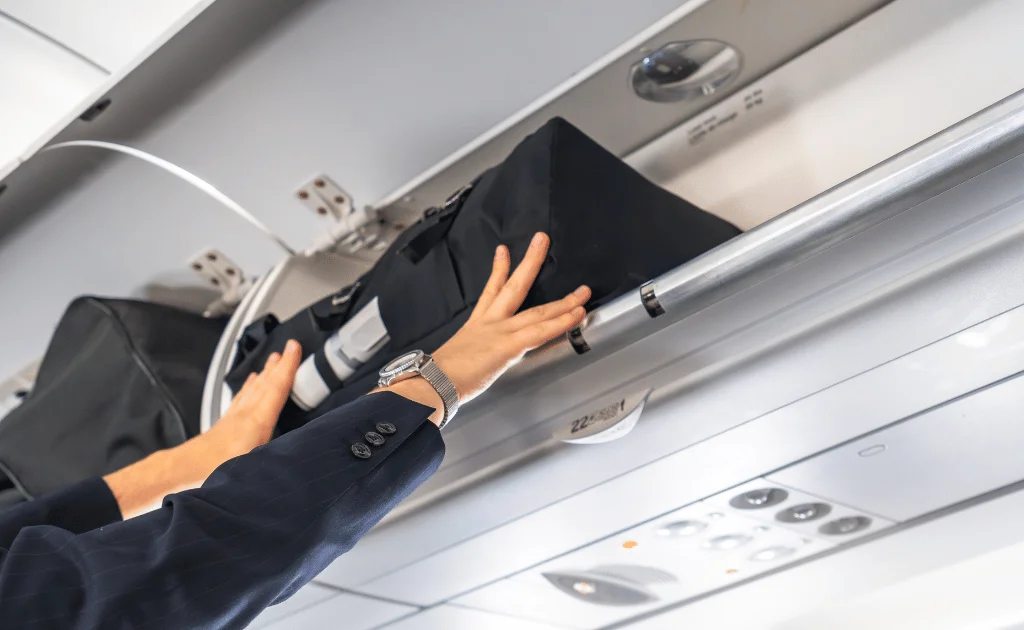 hand luggage packing list