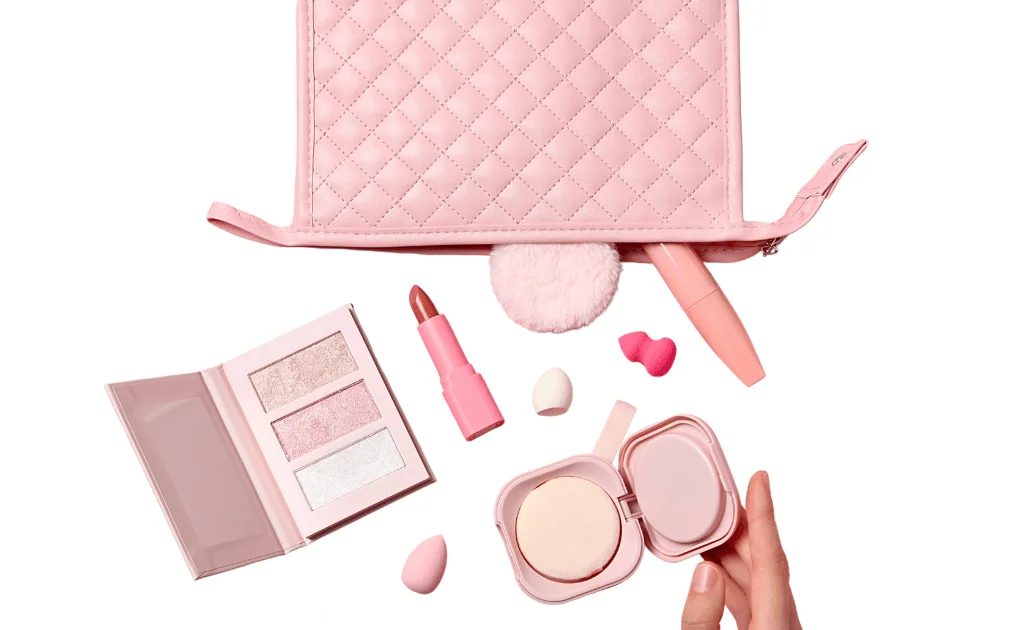 makeup on hand luggage