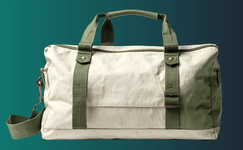 canvas weekend bag