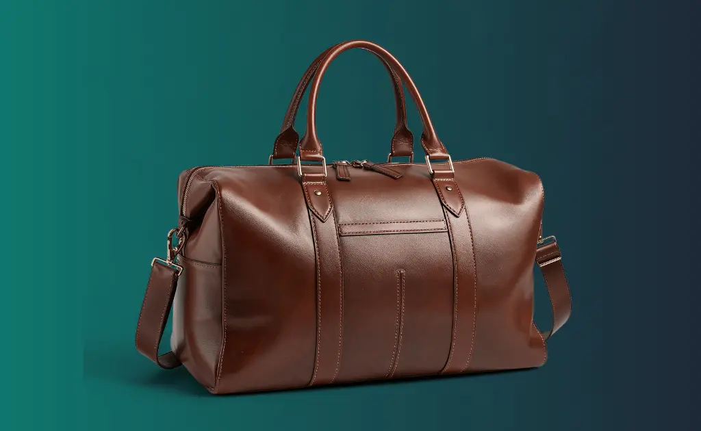 leather weekend bags for men UK